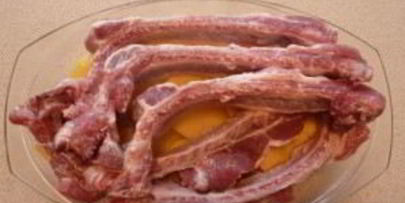 картошка с ребрышками в духовке