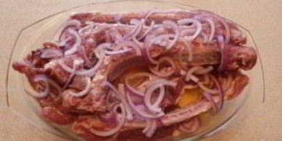 картошка с ребрышками в духовке