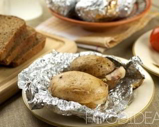 Картошка с салом в духовке