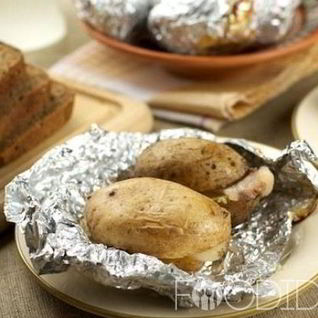 Картошка с салом в духовке