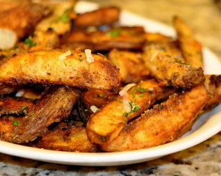 Хрустящий картофель в специях на гарнир