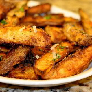 Хрустящий картофель в специях на гарнир