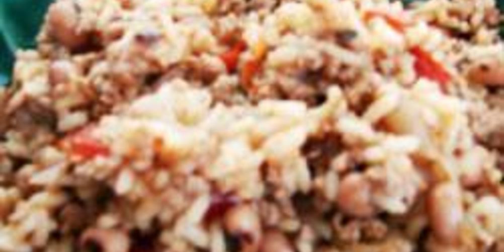 Рецепт кокосовый рис с горохом по-карибски