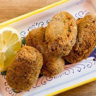 Крокеты с сыром и мясом