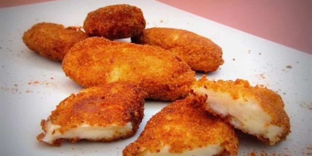 Рецепт крокеты с сыром и ветчиной