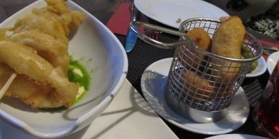 крокеты с сыром и ветчиной