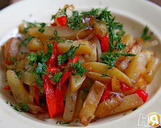 Молодой картофель по-китайски