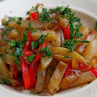 Молодой картофель по-китайски