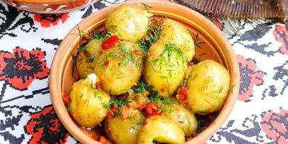 молодой картофель по-кончаловски