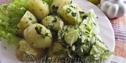 молодой картофель в мультиварке