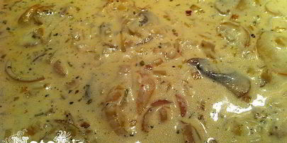 очень вкусный рис с грибами