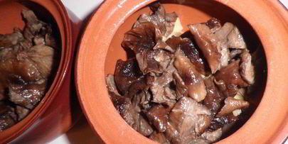 пикантный картофель в горшочке