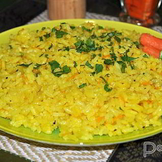 Рис для гарнира на сковороде