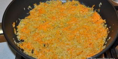 рис для гарнира на сковороде