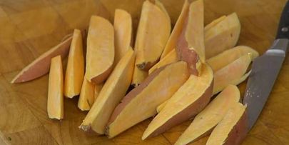 рис с бататом, клюквой и гранатом