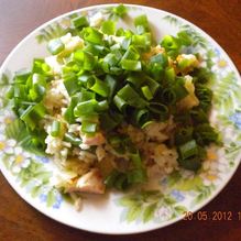 Рецепт Рис с имбирем, овощами и куриной грудкой