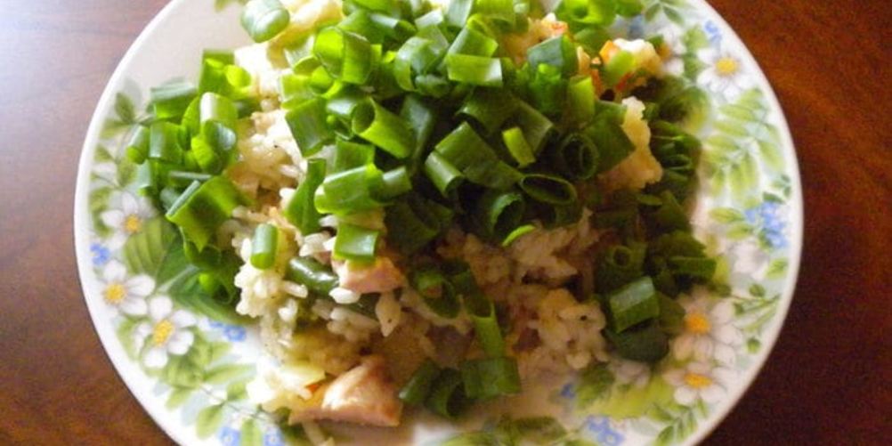 Рецепт рис с имбирем, овощами и куриной грудкой