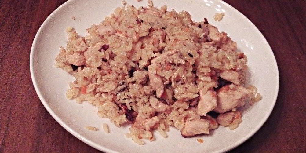 Рецепт рис с индейкой, имбирем и кардамоном