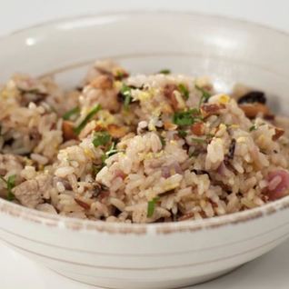 Рис с индейкой