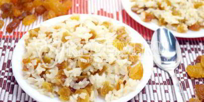 рис с изюмом