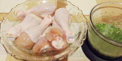 рис с креветками, курицей и копчеными колбасками