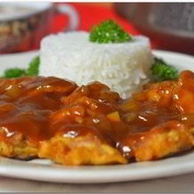 Рецепт Рис с куриной грудкой в кисло-сладком соусе