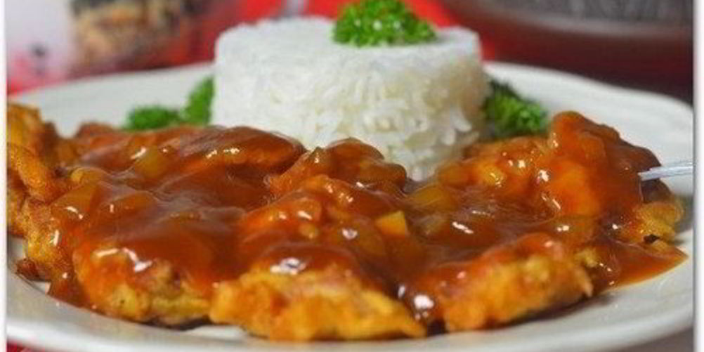 Рецепт рис с куриной грудкой в кисло-сладком соусе