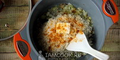 рис с луком