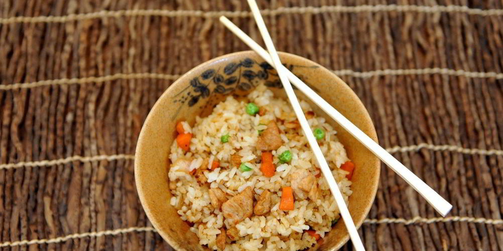 Рецепт рис с мясом и овощами