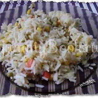 Рис с овощами и свининой