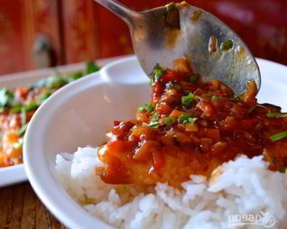 Рис с рыбой