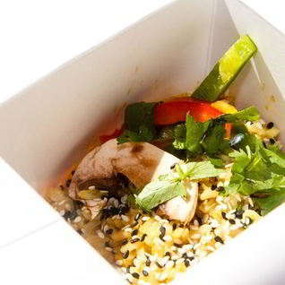 Рис с соусом Бангкок