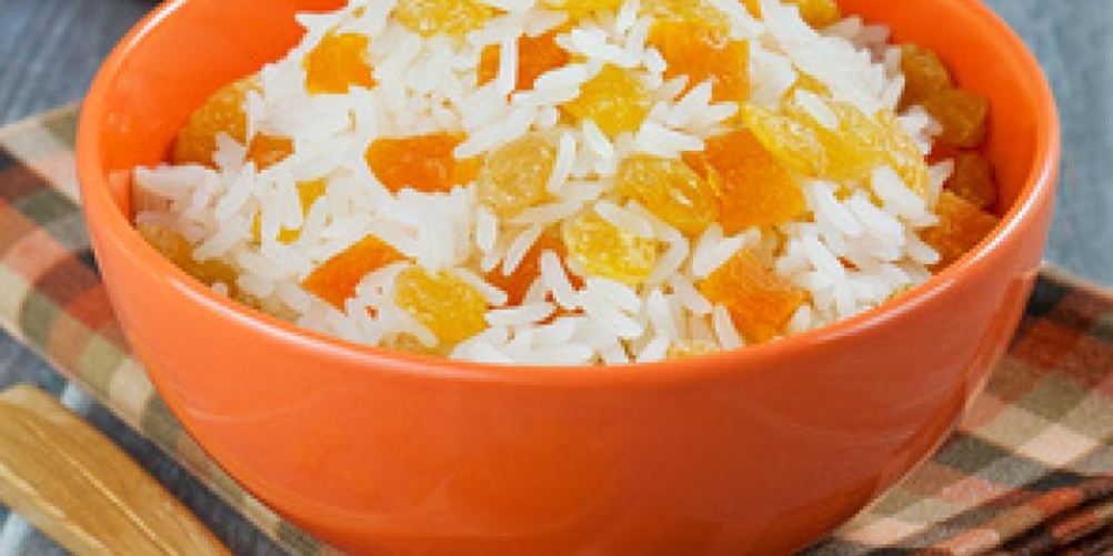 Рецепт рис с сухофруктами