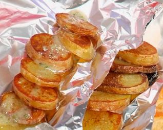 Розмариновый картофель в фольге