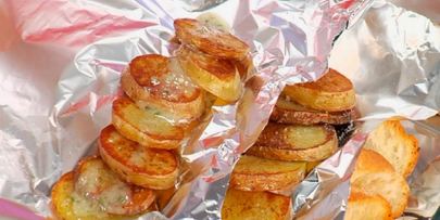 розмариновый картофель в фольге