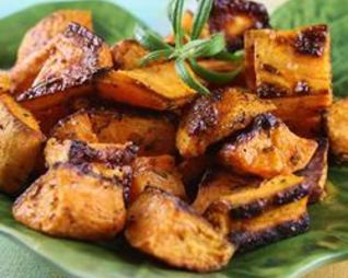 Сладкий картофель в духовке