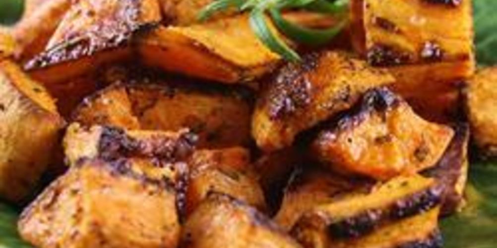 Рецепт сладкий картофель в духовке