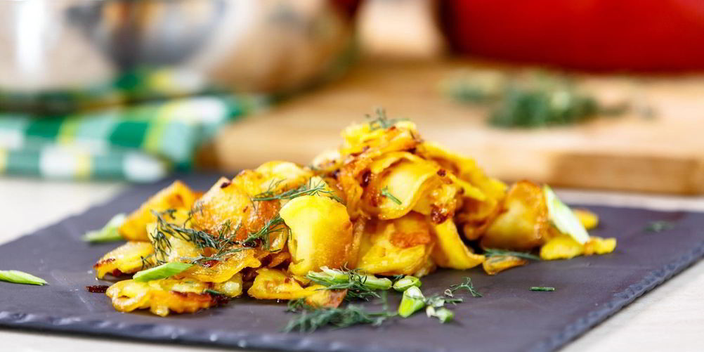 Рецепт жареная картошка