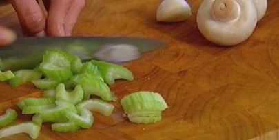 жареный китайский рис с креветками и сладким перцем