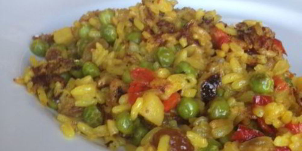 Рецепт жареный рис карри