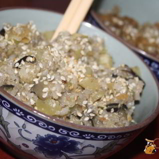 Жареный рис с летними овощами