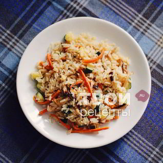 Жареный рис с яйцом по-китайски