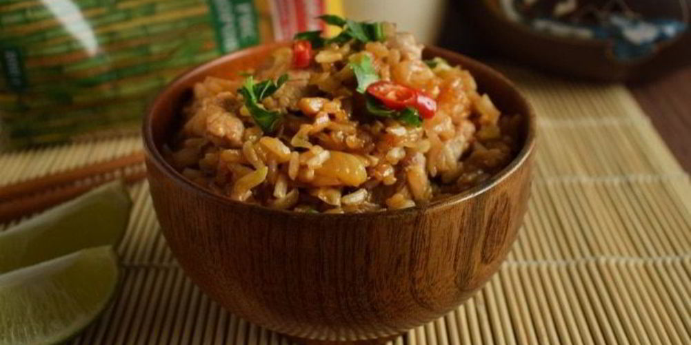 Рецепт жареного риса