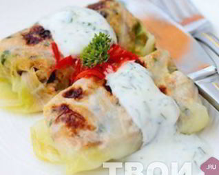 Диетические голубцы