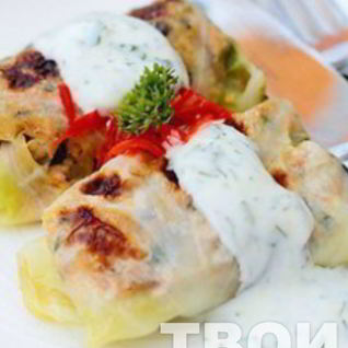 Диетические голубцы