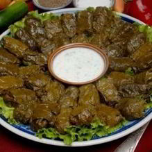 Рецепт Долма из маринованных виноградных листьев