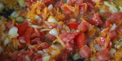 голубцы из мангольда с фаршированными овощами