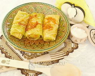 Голубцы из савойской капусты