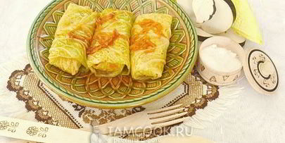 голубцы из савойской капусты