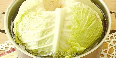 голубцы из савойской капусты
